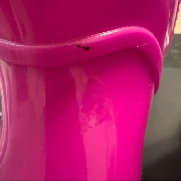 UGG Women's Vibrant Pink Rain Boots - Picture 13 of 16